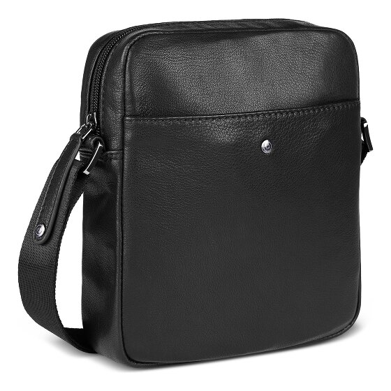 bugatti Black Magic Mini Bag Umhängetasche Leder 17 cm