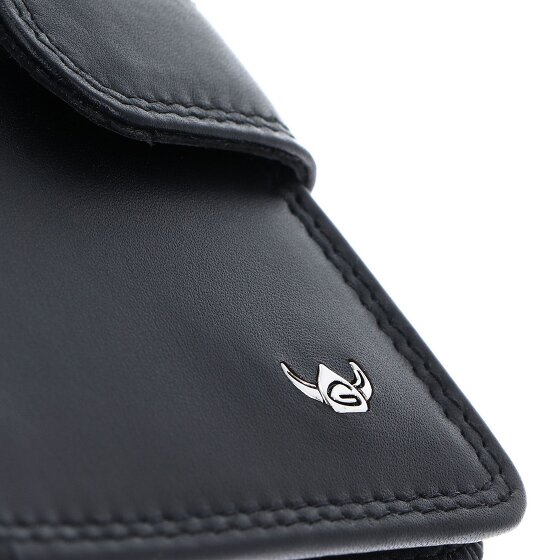 Golden Head Polo Kreditkartenetui RFID Schutz Leder 8 cm