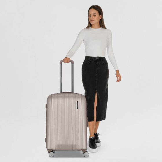 Polestream Moonrock 4 Rollen Trolley 69 cm mit Dehnfalte