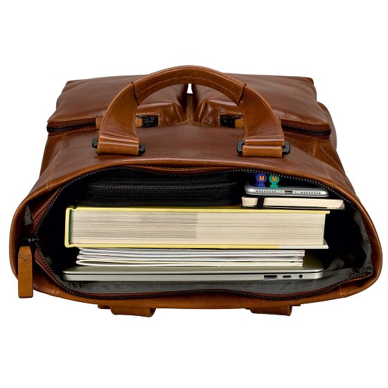Leonhard Heyden Porto Business-Rucksack Leder 40 cm