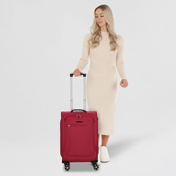 Cocoono Monterrey 4 Rollen Trolley 58 cm mit Dehnfalte