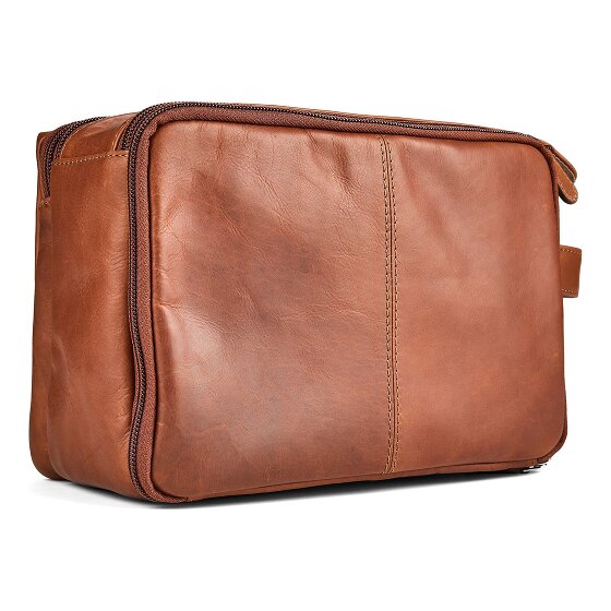 Esquire Dallas Kulturbeutel Leder 25 cm