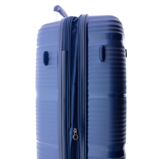 Gladiator 0800 4 Rollen Trolley 76 cm mit Dehnfalte