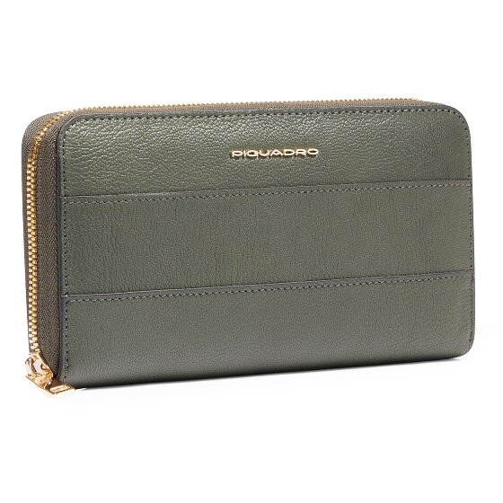 Piquadro Patricia Geldbörse RFID Schutz Leder 19 cm