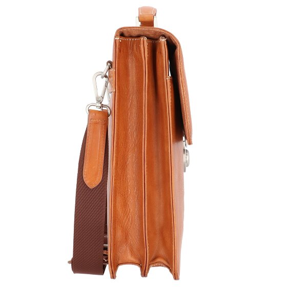 Leonhard Heyden Bergamo Aktentasche Leder 40 cm Laptopfach