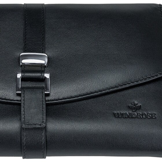 Windrose Nappa Schmuckkasten Leder 23 cm