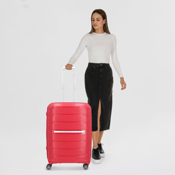 Samsonite Flux 4 Rollen Trolley 68 cm mit Dehnfalte
