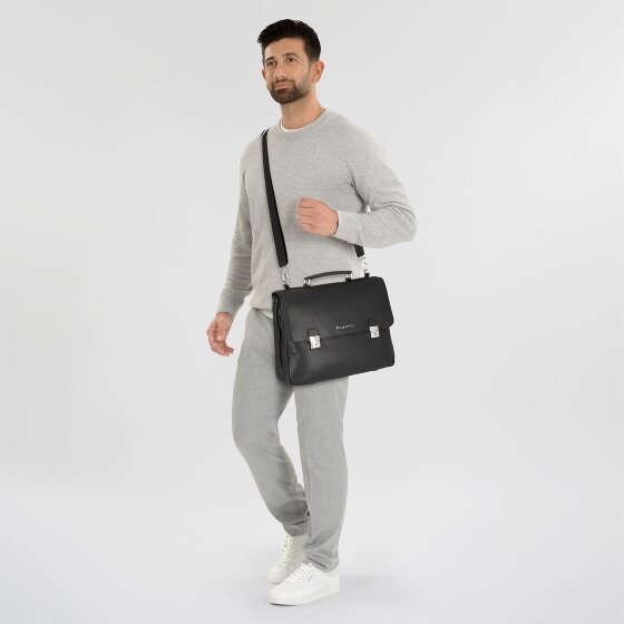 bugatti Valencia Aktentaschen Messenger Leder 40 cm Laptopfach