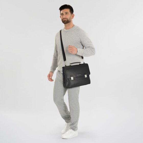 bugatti Valencia Aktentaschen Messenger Leder 40 cm Laptopfach
