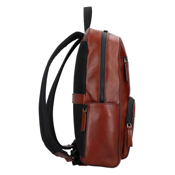The Bridge Damiano Business-Rucksack Leder 39 cm Laptopfach