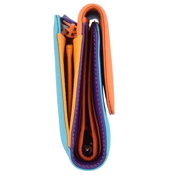 Mywalit Tri-fold Zip Wallet Geldbörse Leder 17 cm