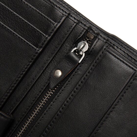 The Chesterfield Brand Leroy Geldbörse RFID Schutz Leder 9 cm