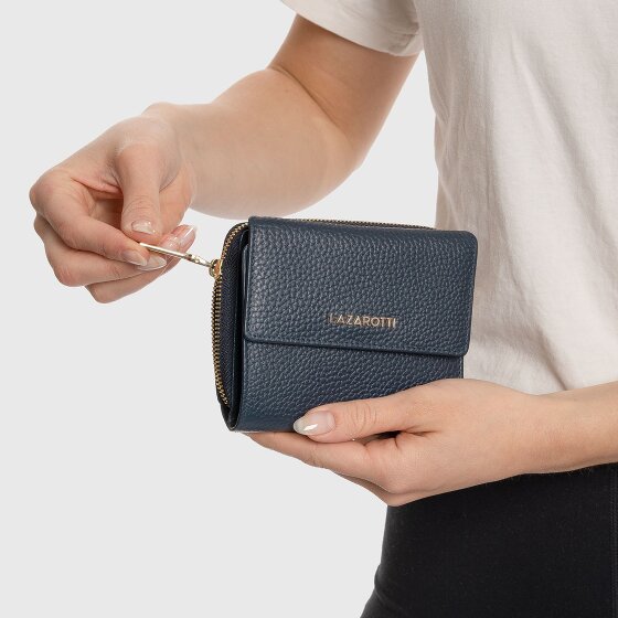 Lazarotti Bologna Leather Geldbörse Leder 12 cm