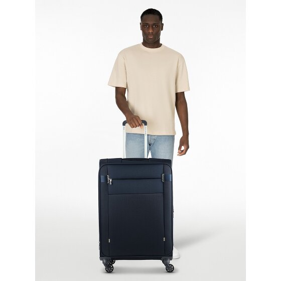 Samsonite Citybeat 4 Rollen Trolley 66 cm mit Dehnfalte
