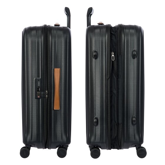 Bric's Taormina 4 Rollen Trolley M 69 cm mit Dehnfalte