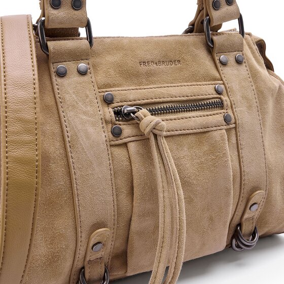 FredsBruder Whipstitch Soul Schultertasche Leder 30 cm