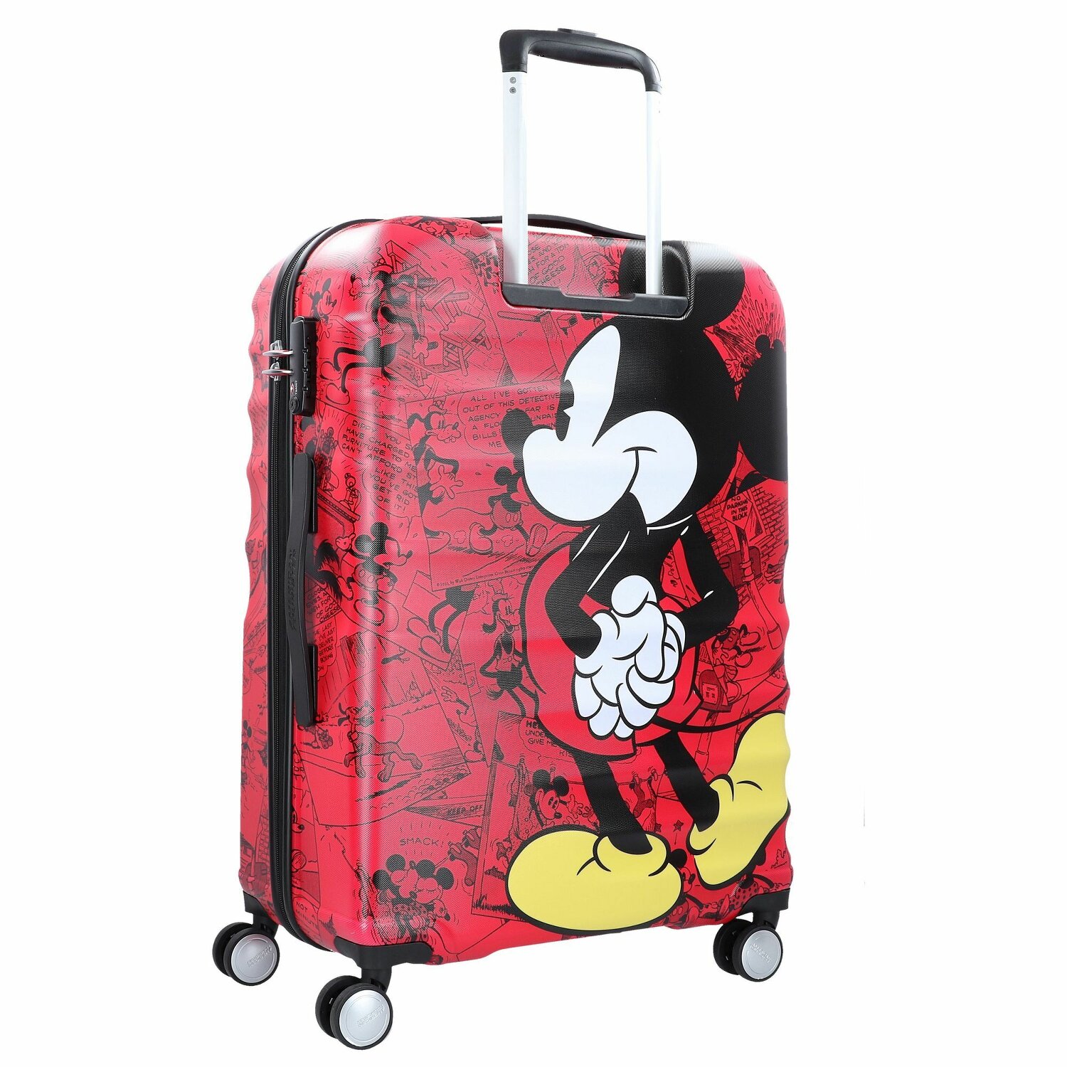 American Tourister Wavebreaker Disney 4-Rollen Trolley 67 cm mickey cosmics  red