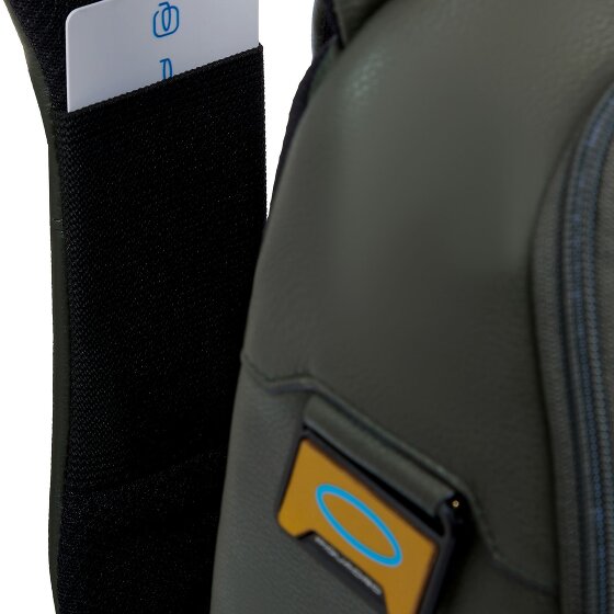 Piquadro Ael Daypack Leder 37 cm Laptopfach