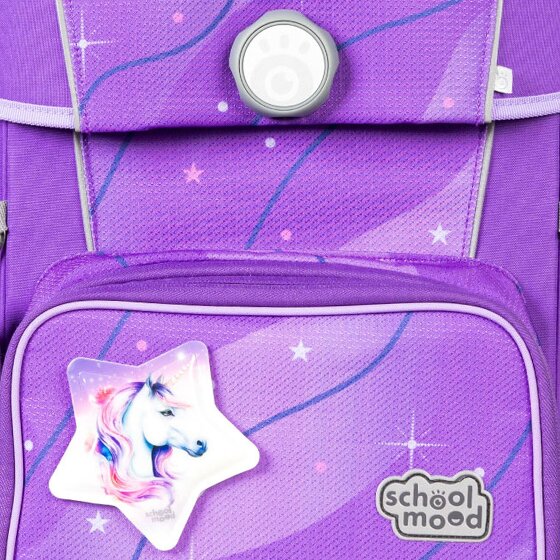 School-Mood Champion Maxx Pro Mila Schulranzen-Set 7-teilig