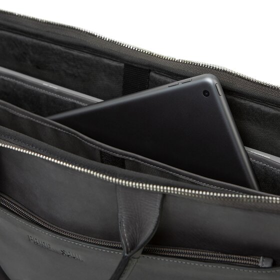 Pride and Soul Rate Aktentasche Leder 39 cm Laptopfach