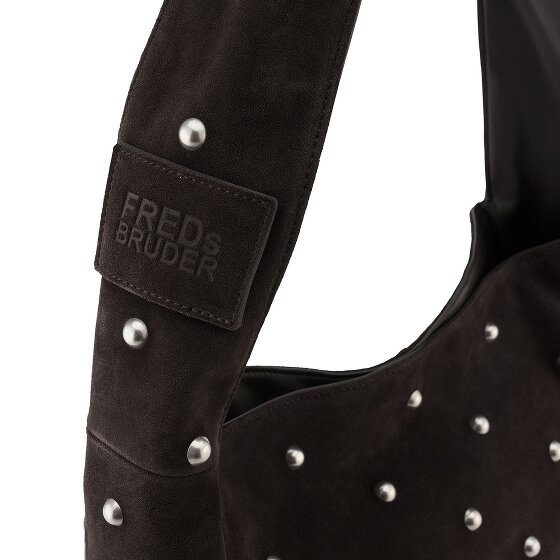 FredsBruder Endless Beads Schultertasche Leder 39 cm