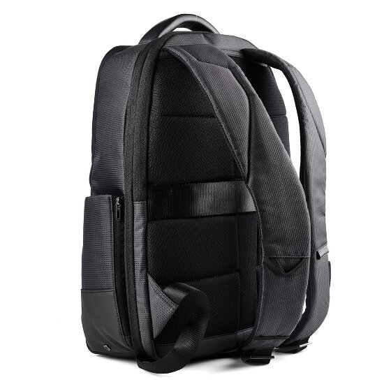 Piquadro Sync Daypack RFID Schutz Leder 47 cm Laptopfach