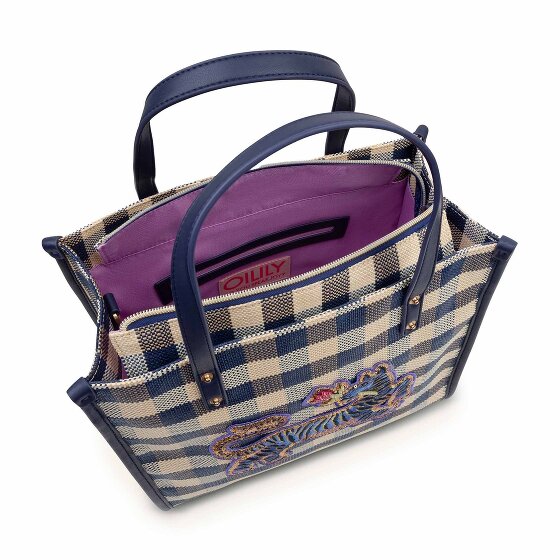 Oilily Check Shopper Tasche 30 cm