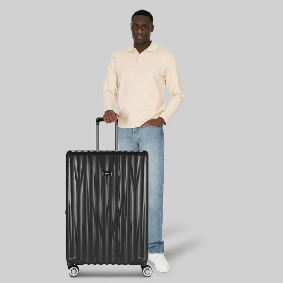 Bric's Cervia 2.0 4 Rollen Trolley L 77 cm mit Dehnfalte