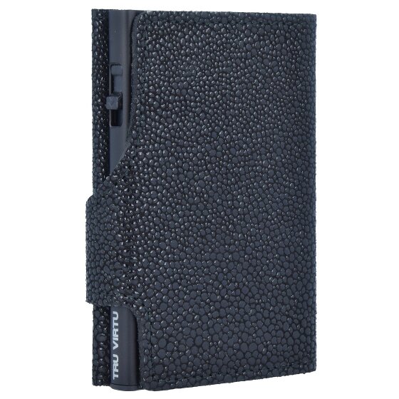 Tru Virtu Click & Slide Sting Kreditkartenetui Geldbörse Leder 6,5 cm