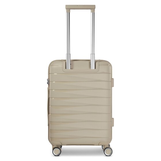 Franky London 4 Rollen Kabinentrolley S 55 cm mit Dehnfalte