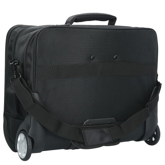 Dermata 2 Rollen Businesstrolley 38 cm Laptopfach