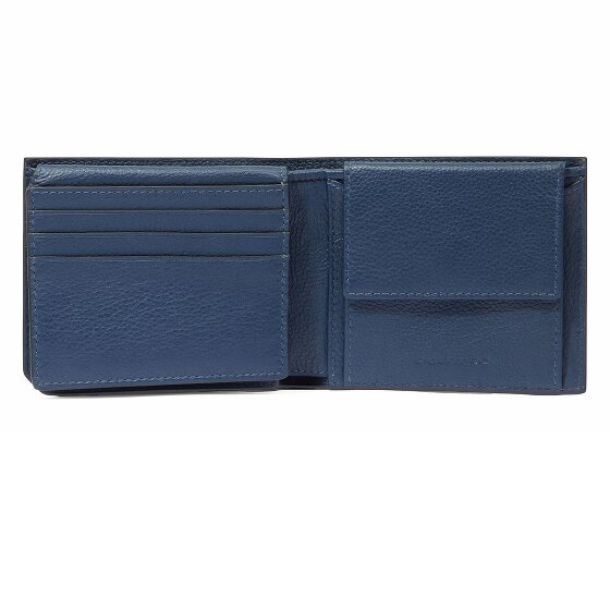 Piquadro Russel Geldbörse RFID Schutz Leder 10.5 cm
