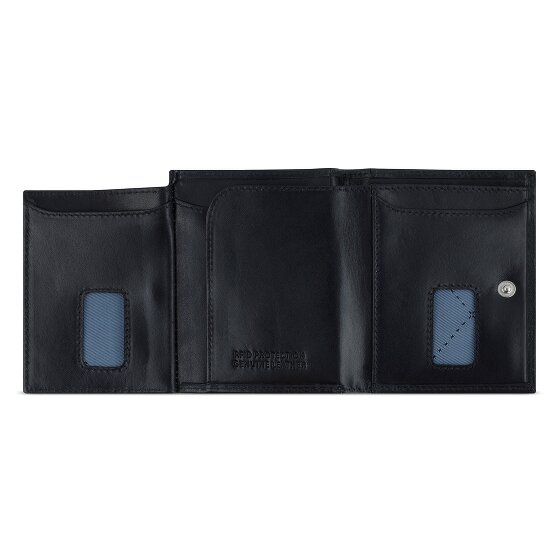 bugatti Secure Slim Geldbörse RFID Schutz Leder 8 cm