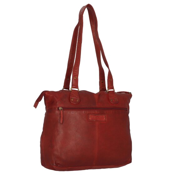 Greenland Nature Femi & Nine Schultertasche Leder 35 cm