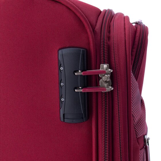 Gladiator 2000 4 Rollen Kabinentrolley 55 cm mit Dehnfalte