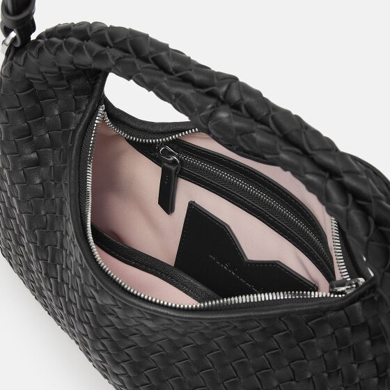 LES VISIONNAIRES Sadie Weave Schultertasche Leder 37 cm