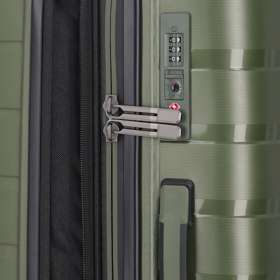 Travelite Air Base 4 Rollen Trolley 67 cm mit Dehnfalte