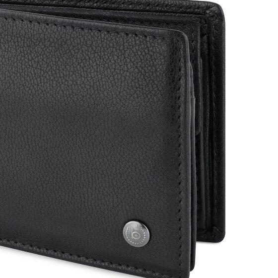 bugatti Black Magic Geldbörse Leder 10 cm