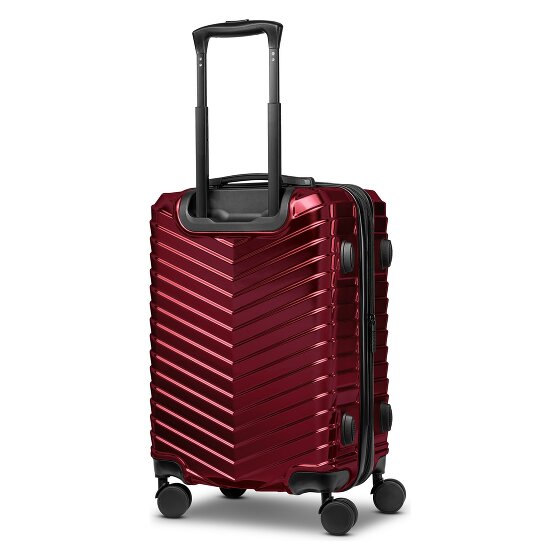 Redolz Essentials 18 4 Rollen Kabinentrolley 55 cm mit Dehnfalte