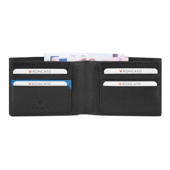 Roncato Trial DLX Geldbörse RFID Schutz Leder 12.5 cm