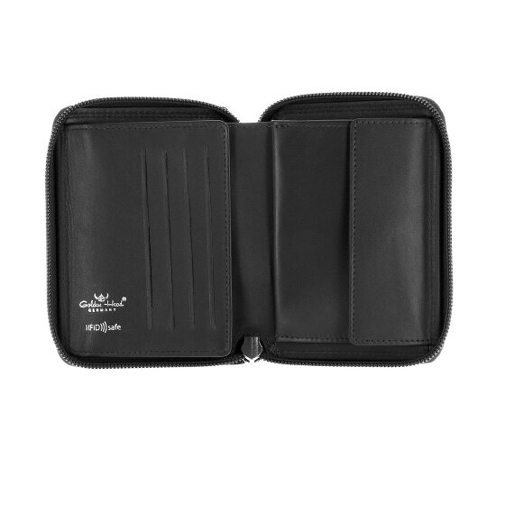 Golden Head Polo Geldbörse RFID Schutz Leder 12.5 cm
