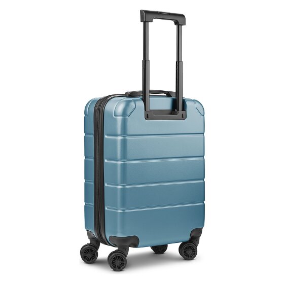 Police Dublin 4 Rollen Kabinentrolley S 54 cm Laptopfach mit Dehnfalte