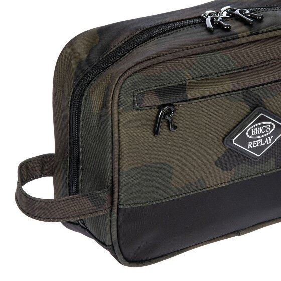 Bric's Replay Camouflage Kulturbeutel 25 cm