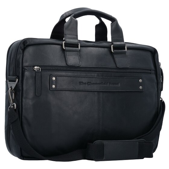 The Chesterfield Brand Wax Pull Up Aktentasche Leder 40 cm Laptopfach