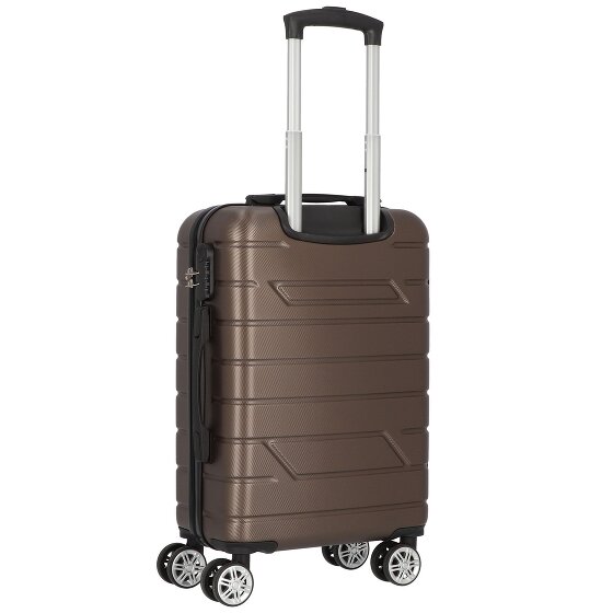 Nowi Bergamo 4 Rollen Kabinentrolley 56 cm