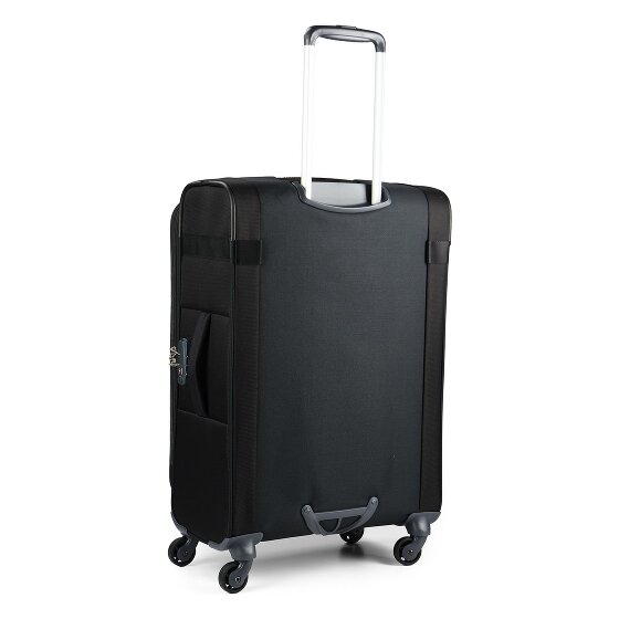 Samsonite Citybeat 4 Rollen Trolley 66 cm mit Dehnfalte