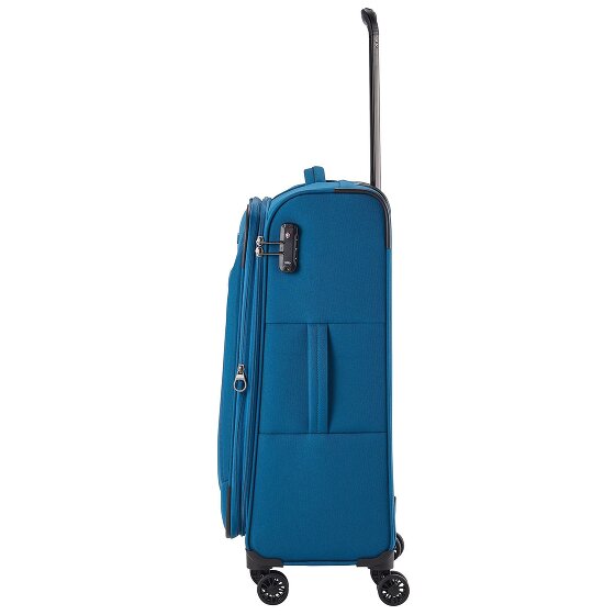 Travelite Chios 4 Rollen Kofferset 3-teilig mit Dehnfalte