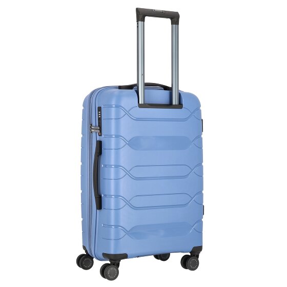 Polestream Strz by Asteroid 4 Rollen Trolley M 64 cm mit Dehnfalte