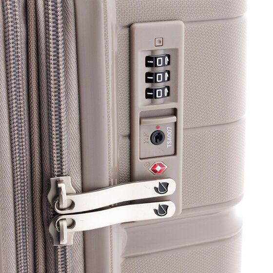 Gladiator 3800 4 Rollen Kabinentrolley 55 cm mit Dehnfalte