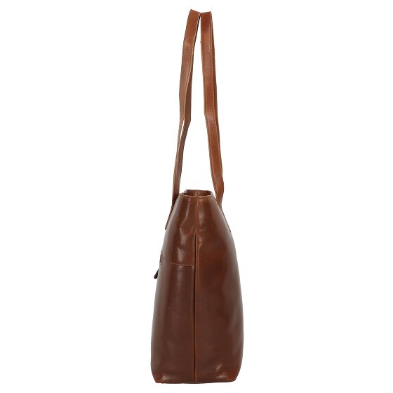 Greenburry Vintage Shopper Tasche XXL Leder 47 cm Laptopfach